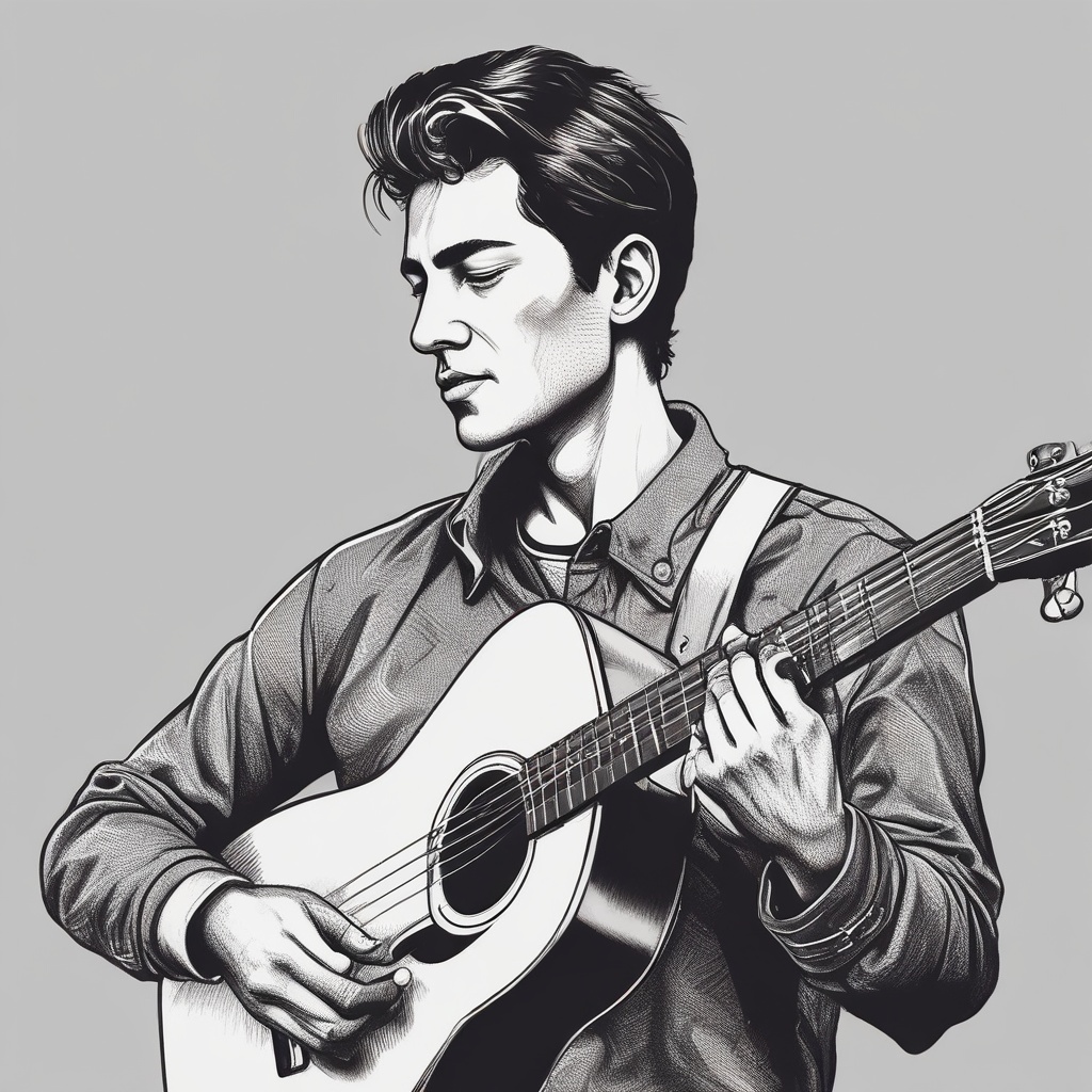 Profile picture of person with a guitar